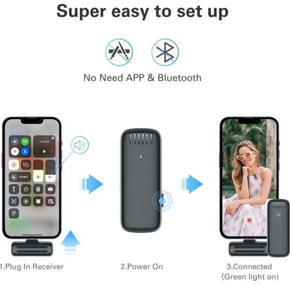 Brand new wireless microphone for IPhone with lightning port - Picture 5 of 5